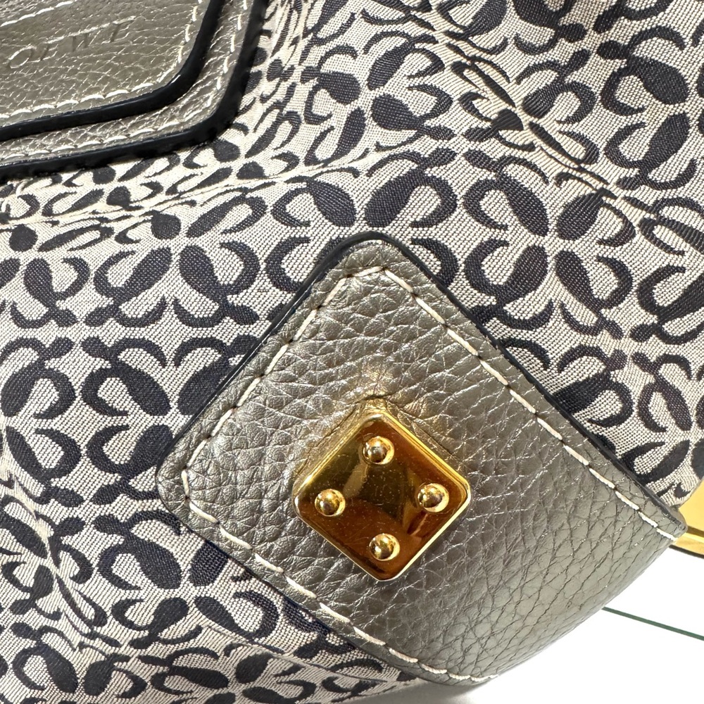LOEWE Anagram Canvas New Road Hobo Bag - 2008 - Picture 5 of 8
